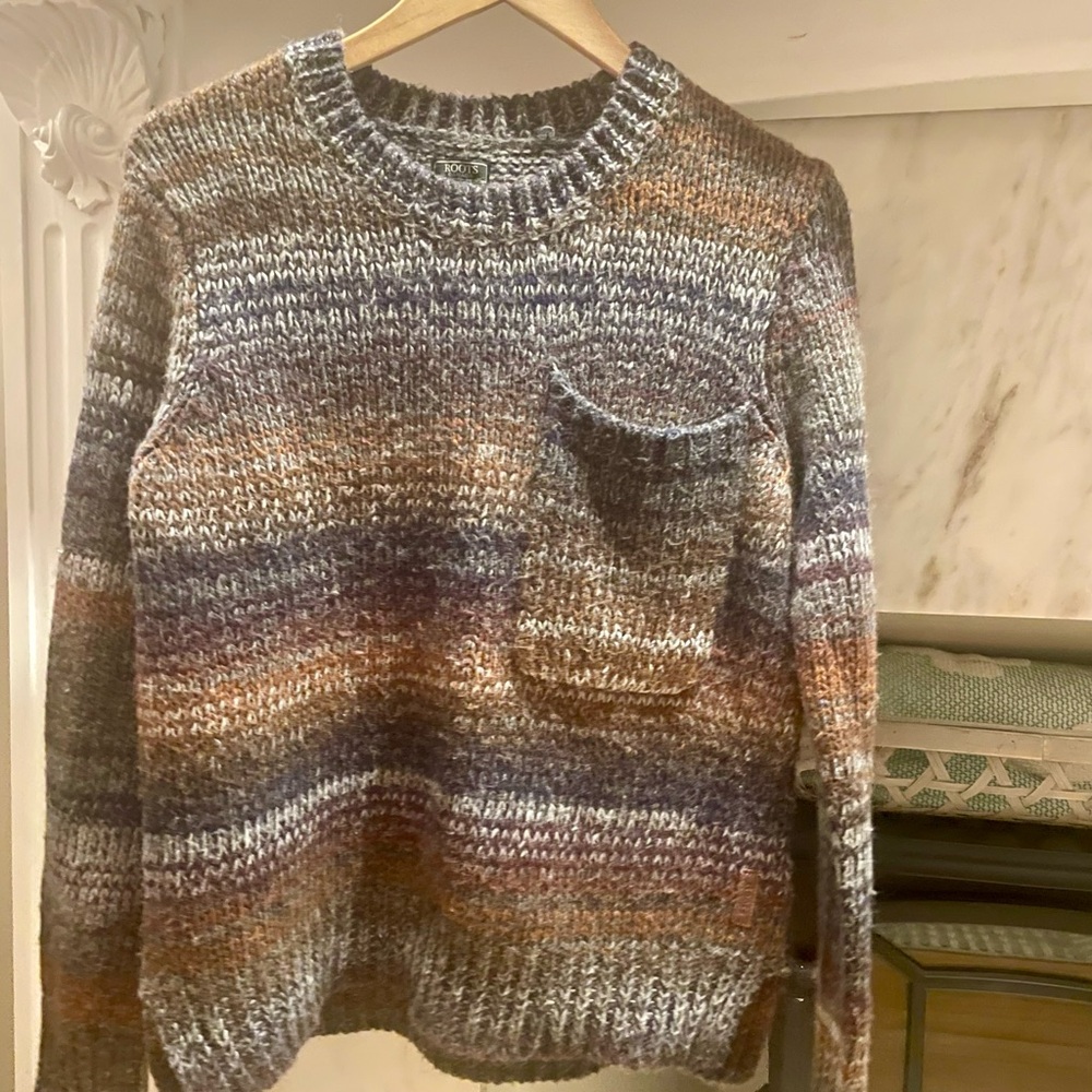Roots Multicolor Crewneck Sweater
